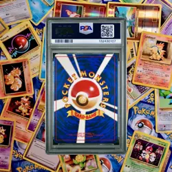 1997 POKEMON JPN ROCKET #6 DARK CHARIZARD-HOLO PSA 8 - Image 2