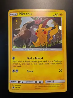 Pokemon Pikachu Sm234 Holo Promo Nm - Image 1