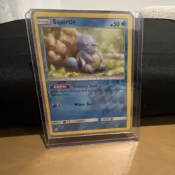 Pokemon Squirtle 22/181 SM - Team Up REVERSE Holo - NM - Image 1