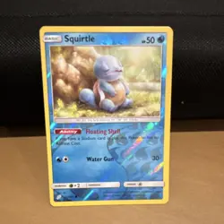 Pokemon Squirtle 22/181 SM - Team Up REVERSE Holo - NM - Image 2