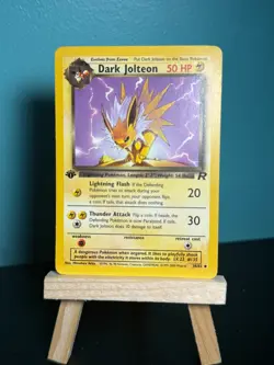 Dark Jolteon 38/82 1st Edition Team Rocket Regular Pokemon TCG - Image 1