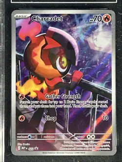 Pokemon Phantasmal Flames EN ** CHARCADET ** Black Star Promo #022 💎 TAG 9 💎 - Image 2
