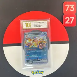 Pokemon PTCG Scarlet & Violet Charizard-ex CSV5C 075/129 RR Grade10 - Image 1