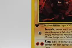 Pokemon TCG Onix Neo Genesis 69/111 Regular 1st Edition Common Regular Vintage - Image 2