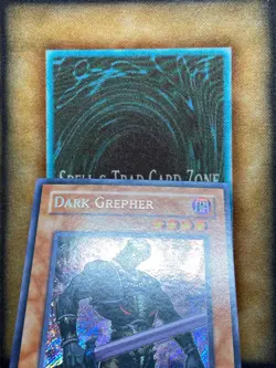 Yugioh Dark Grepher PTDN-EN000 Secret Rare 1st Ed MP (#1) - Image 2