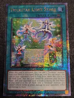 Yugioh Trickstar Light Stage MP24-EN046 1st Quarter Secret (NM) - Image 1