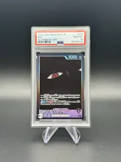 One Piece OP13 God Demon Pack Red Parallel Five Elders JP Sequential PSA 10/9 - Image 2