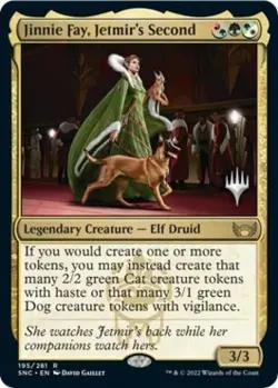 Jinnie Fay, Jetmir's Second -Foil Near Mint MTG - Image 1