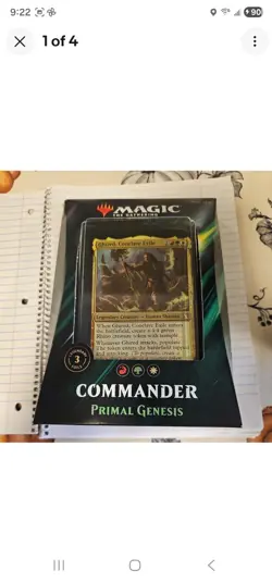 Wizards Magic Commander Primal Genesis 100 Card Deck Ghired Conclave Exile - Image 1