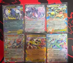Pokemon TCG: 6 x Ex Pokemon Card Bundle - Near Mint Modern Ex Cards - Image 1