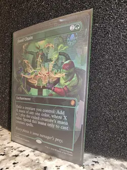 TMNT MTG - Food Chain Borderless Commander Promo Foil (Near Mint) - Image 2