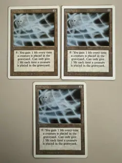 Soul Net 3er Set - MTG - REVISED (3rd) - ENGLISCH - ©1994 NM Uncommon - Image 1