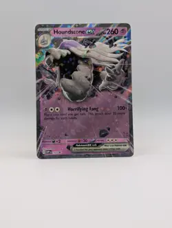 Houndstone ex 162 Sv - Pokemon Scarlet & Violet Promos - Lightly Played Holo - Image 1