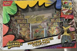 Pokemon Mega Evolution: Ascended Heroes Mega Lucario Premium Poster Collection - Image 1