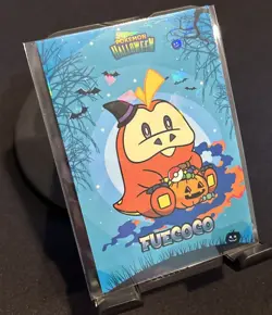 Rare Pokemon Halloween Full Art Fuecoco Card Database Low Pop Card (2024) - Image 1