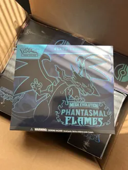 Pokemon TCG Lot of 5 Phantasmal Flames Elite Trainer Box ETB Factory Sealed - Image 1