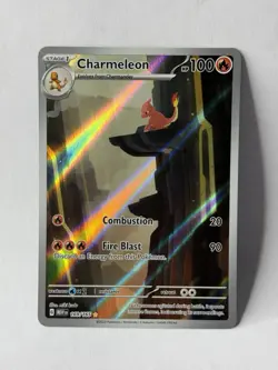 Charmeleon 169/165 Scarlet & Violet 151 Pokemon TCG Illustration Rare Near Mint - Image 1