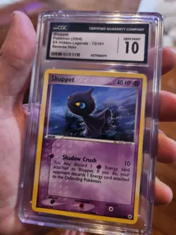 (POP 3) CGC 10 GEM MINT Shuppet 72/101 EX Hidden Legends Reverse Holo Pokemon - Image 2