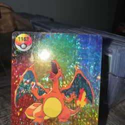 Pokemon CHARIZARD and LAPRAS Pocket Monsters Holo Prism Vending Sticker #1163 - Image 5