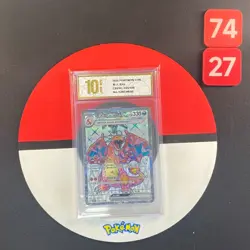 Pokemon Chinese CSV5C 145/129 Charizard EX SR Ultra Rare Grade10 - Image 1