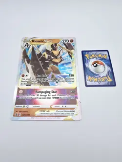 Kleavor Vstar SWSH249 Black Star Promo Pokemon Astral Radiance Over Size MINT - Image 1