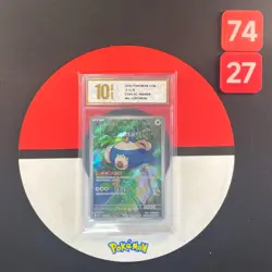 Pokemon TCG Chinese Snorlax Ancient Roar & Future Flash CSV1C-109/049 Grade10 - Image 1