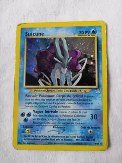 Carte Pokemon SUICUNE 14/64 HOLO Neo Revelation Wizards FR - Image 1