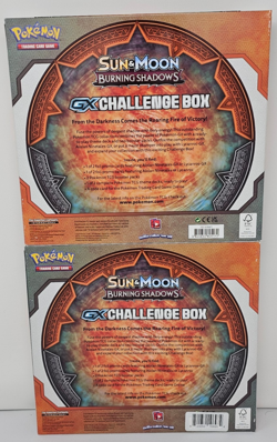 *TWO* BOTH Pokemon Sun Moon Burning Shadows GX Challenge Box Factory Sealed - Image 2