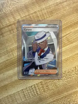 Pokemon TCG Cyrano 230/191 Surging Sparks Ultra Rare Trainer Near Mint Condition - Image 1