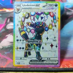 Umbreon ex SVP176 – Full Art Holo Promo – NM Pokemon TCG Scarlet & Violet - Image 1