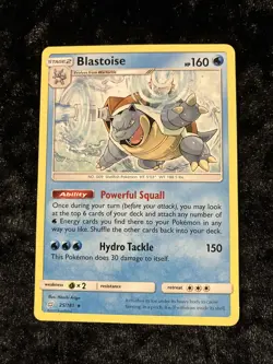 Blastoise - 25/181 - Rare Pokemon Team Up Non Holo NM - Image 1