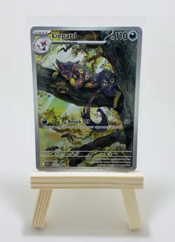 Liepard - 137/086 Pokemon TCG Scarlet & Violet White Flare Illustration Rare - Image 1