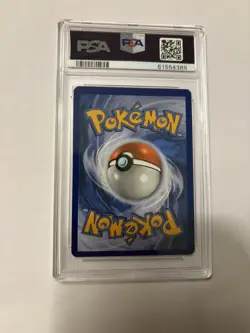 2017 Pokemon Shining Legends Volcanion Holo #27/73 PSA 8 - Image 2
