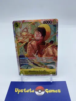 One Piece Card Game The Three Brothers ST13-015 Monkey D Luffy Foil English - Image 1