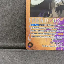 One Piece TCG Kaido ST04-003 SR SP - 2023 ENG ENGLISH WANTED - Image 4