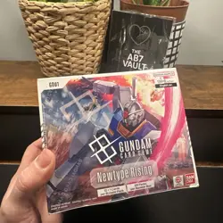 Gundam Card Game: Booster Box Newtype Rising (GD01) **TEAR IN SEAL*** - Image 1