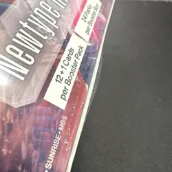 Gundam Card Game: Booster Box Newtype Rising (GD01) **TEAR IN SEAL*** - Image 5