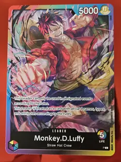 Monkey.D.Luffy (Release Event Leader) P One Piece Promotion Cards Regular - Image 1