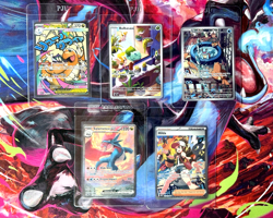 Pack Fresh Pokemon Card Hits Lot Of 25+ - SIR/Promo/IR /UR/EX/ Full Art Cards - Image 2