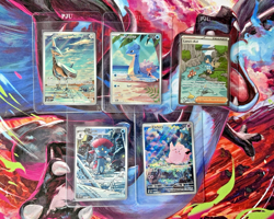 Pack Fresh Pokemon Card Hits Lot Of 25+ - SIR/Promo/IR /UR/EX/ Full Art Cards - Image 4