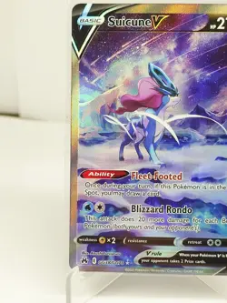 Suicune V Alt Crown Zenith Galarian Gallery GG38 Pokemon Card Near Mint - Image 2
