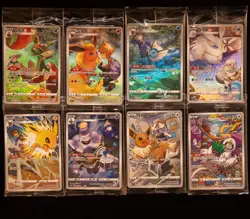8 Pcs Full Set | Eevee CSGC-007/008 Pokemon Card Chinese NM # Sealed Pack - Image 1