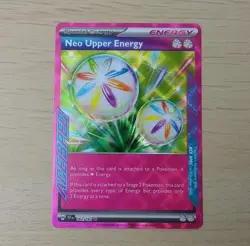 Pokemon Neo Upper Energy 162/162 Temporal Forces TCG Card - Image 3
