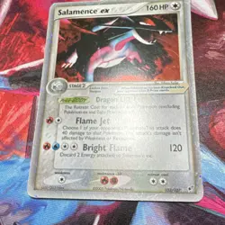 Pokemon Salamence ex 103/107 EX Deoxys 160HP Ultra Rare Holo Card 2005 - Image 4