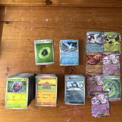 500+ Official Pokemon TCG Card Bulk Lot - 500 Common/Uncommon / Holo/ Reverse - Image 1