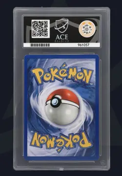 Pokemon TCG Scyther Base Set 2 Holo Unlimited Rare Card 17/130 Graded Ace 9 - Image 2