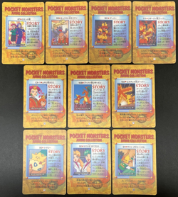 Lot of 10 PRISM Carddass Vending Bandai Japanese Pokemon Card NRMT **Read** - Image 2
