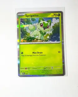 Sprigatito Promo SV: Scarlet & Violet Promo Cards 001 NM - Image 1