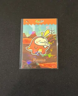 Limited Edition Full Art Rare Smile Fuecoco Pokemon Card Database #0909✨ - Image 1