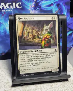 MTG Foundations Hare Apparent 15, NM, Regular, Pack Fresh, Ships Quickly - Image 1